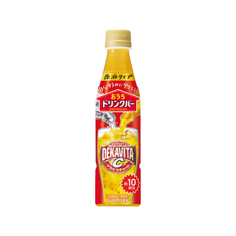 サントリー おうちドリンクバー デカビタC 340mL 1本※軽（ご注文単位1本）【直送品】