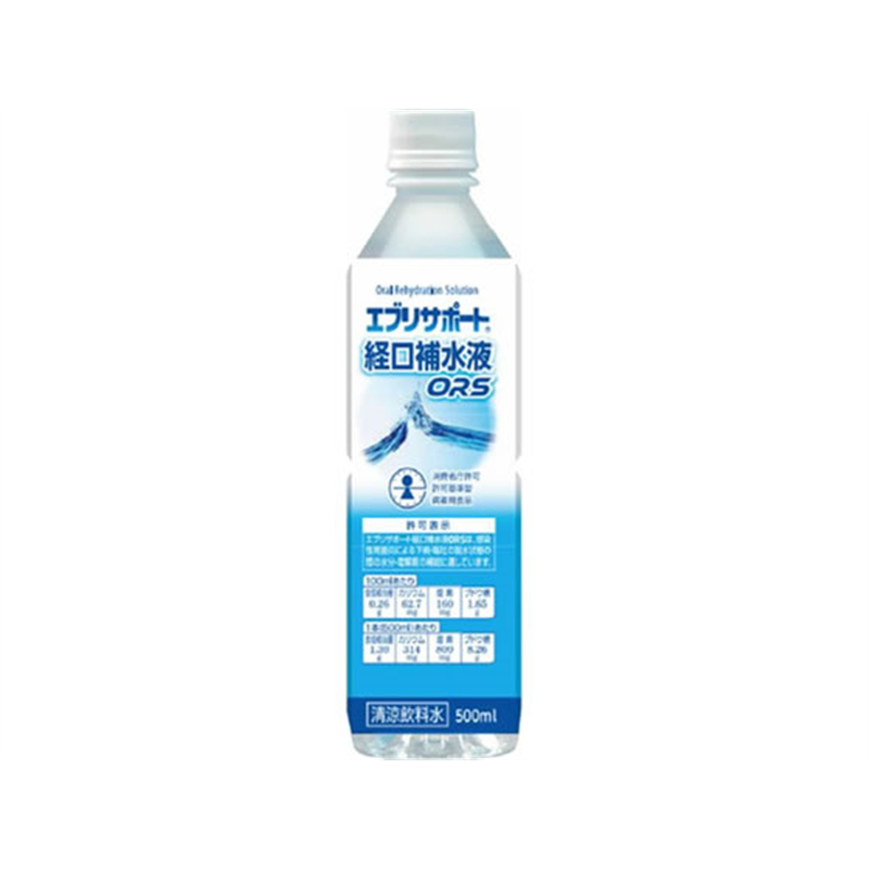 日本薬剤 エブリサポート 経口補水液 ORS 500mL 1本※軽（ご注文単位1本）【直送品】