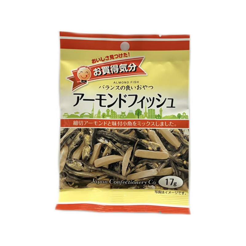 ジェーシーシー お買得気分 アーモンドフィッシュ 1袋※軽（ご注文単位1袋）【直送品】