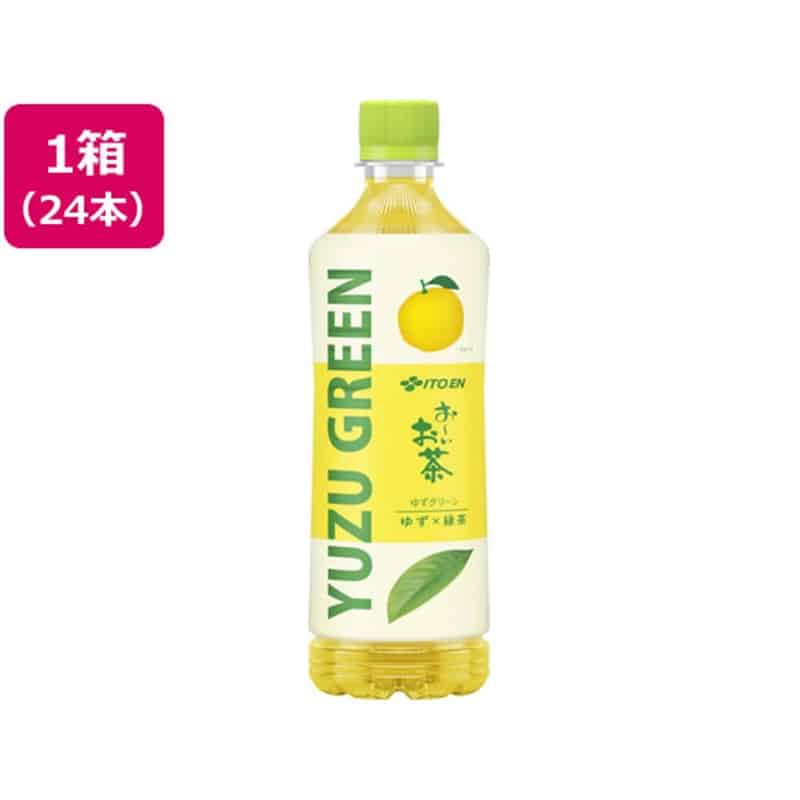 伊藤園 お～いお茶 YUZU GREEN 600mL×24本 1箱※軽（ご注文単位1箱）【直送品】