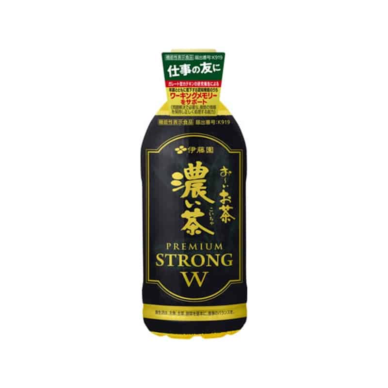 伊藤園 お～いお茶 濃い茶 PREMIUM STRONG W 470mL 1本※軽（ご注文単位1本）【直送品】