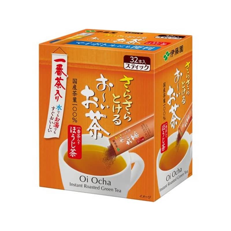 伊藤園 さらさらとける お~いお茶 ほうじ茶 スティック 32本 1個※軽(ご注文単位1個)【直送品】