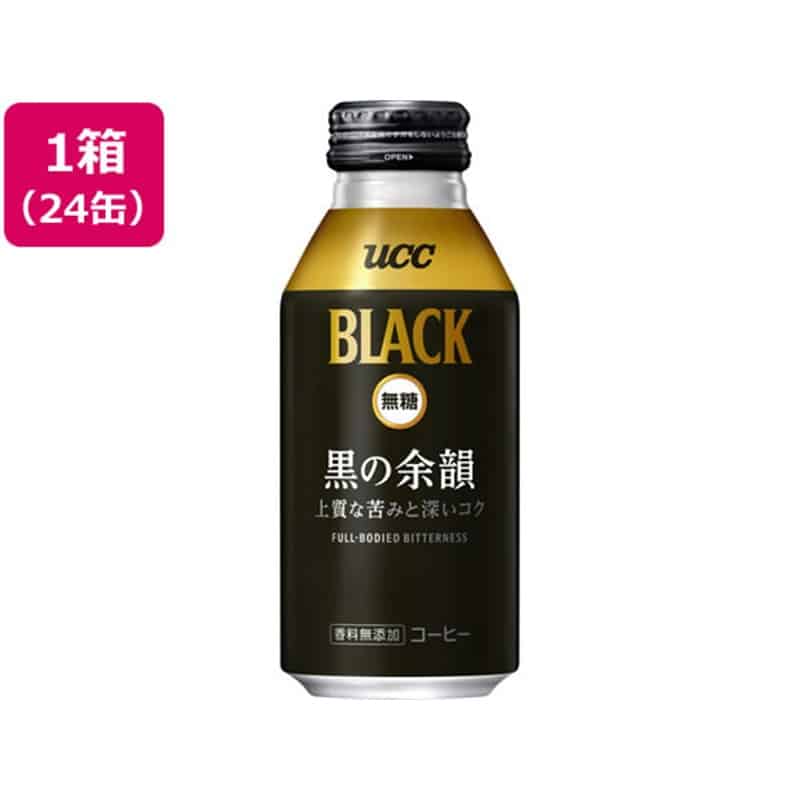 UCC UCC BLACK無糖 黒の余韻 375g×24本511487 1箱※軽(ご注文単位1箱)【直送品】