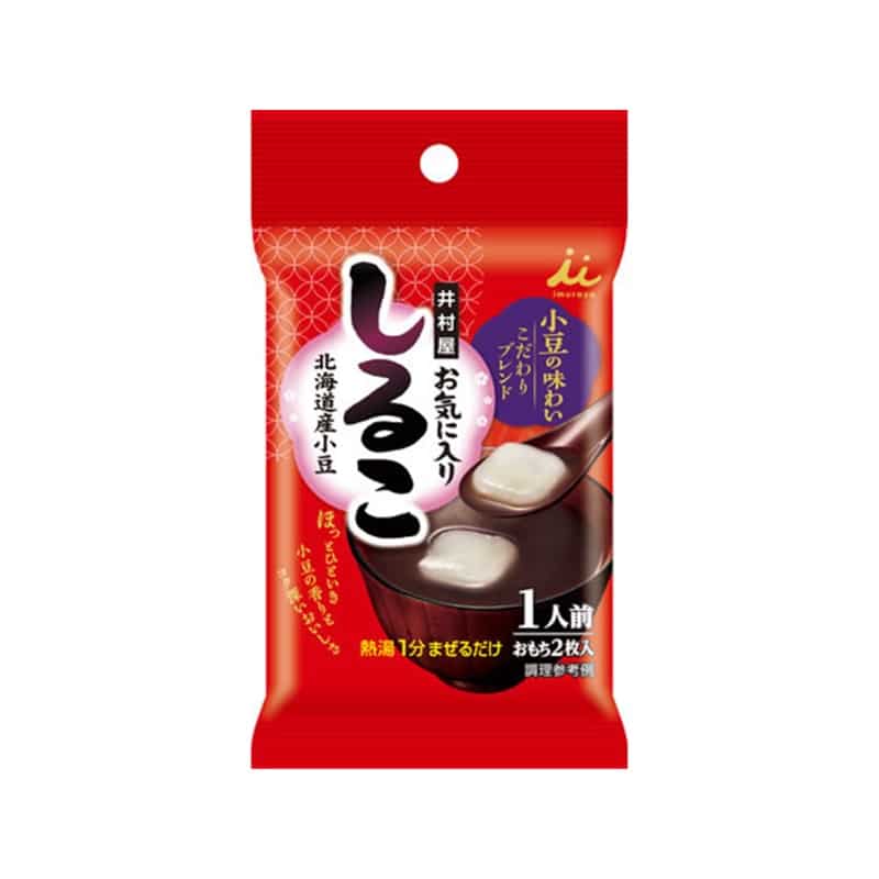 井村屋 お気に入りしるこ1人前 34g 1個※軽（ご注文単位1個）【直送品】