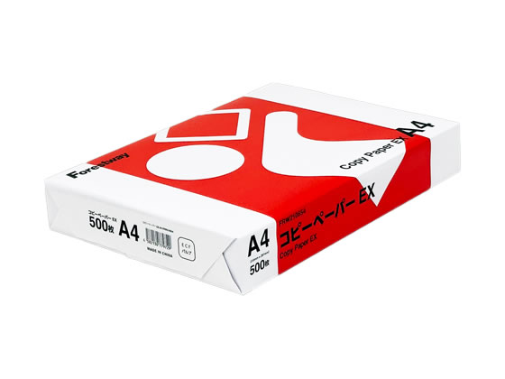 Forestway コピーペーパーEX A4 500枚 1冊（ご注文単位1冊)【直送品】