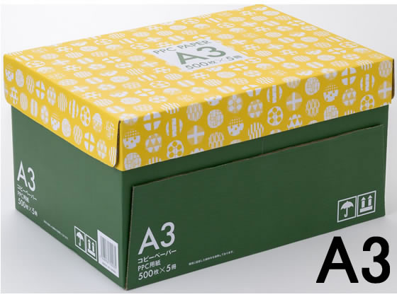 Forestway コピーペーパー ノルディック A3 500枚×5冊 1箱（ご注文単位1箱)【直送品】