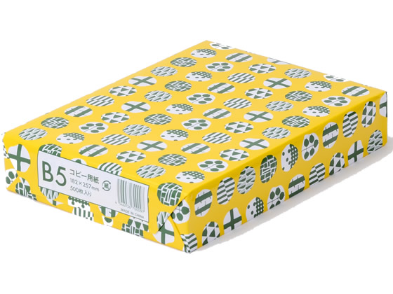 Forestway コピーペーパー ノルディック B5 500枚×10冊 1箱(ご注文単位1箱)【直送品】