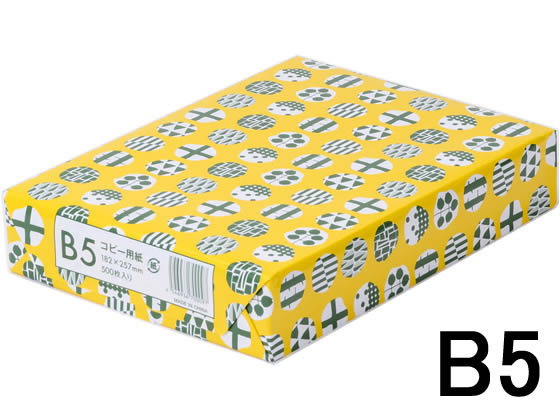 【直送品】コピーペーパー ノルディック B5 500枚 1冊（ご注文単位1冊)