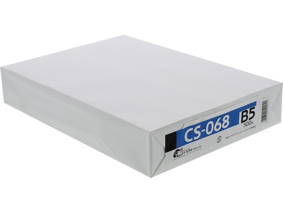 キヤノン キヤノン純正用紙(上質紙) B5 CS-068 500枚 2698C004 1冊（ご注文単位1冊)【直送品】