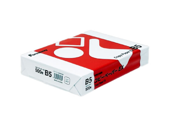 【直送品】コピーペーパーEX B5 500枚 1冊（ご注文単位1冊)