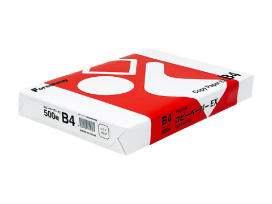 【直送品】コピーペーパーEX B4 500枚 1冊（ご注文単位1冊)
