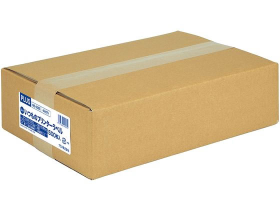 プラス いつものラベル A4 8面 500枚 ME-558S 48-879 1箱(ご注文単位1箱)【直送品】