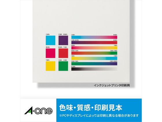 エーワン IJラベル[光沢紙]A4 24面 丸型40mm 10枚 29223 1冊（ご注文単位1冊)【直送品】