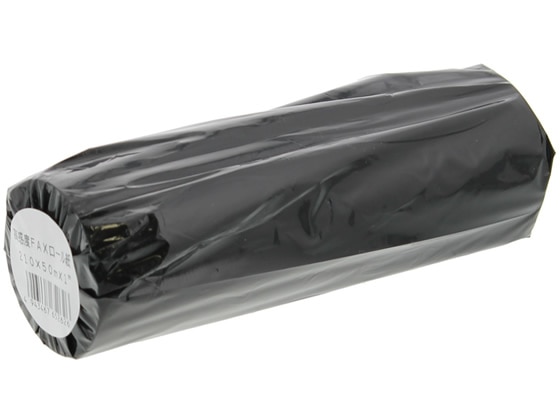 高感度FAXロール紙 A4サイズ 210mm×50m×1インチ 1本（ご注文単位1本)【直送品】
