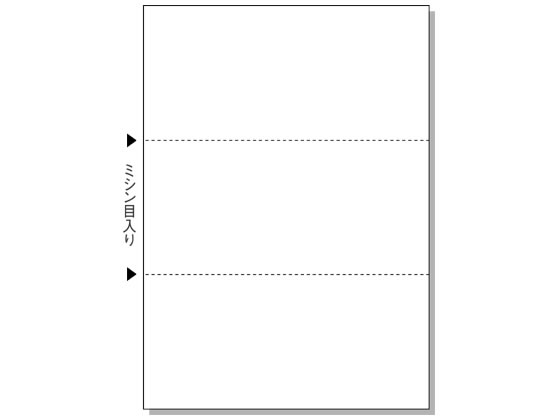 ヒサゴ マルチプリンタ帳票 A4 3面 100枚 BP2004 1冊（ご注文単位1冊)【直送品】