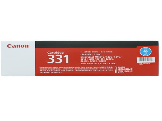 キヤノン トナーカートリッジ331 シアン CRG-331CYN 6271B003 1個（ご注文単位1個)【直送品】