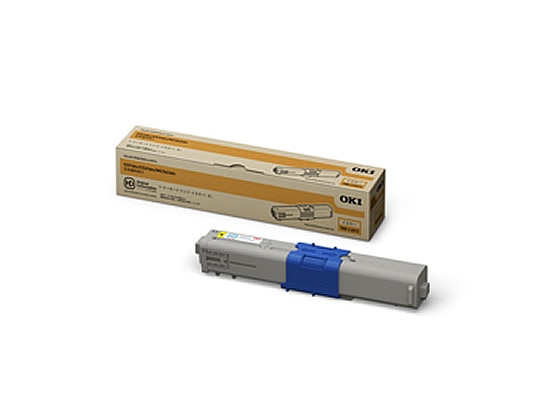 OKI 大容量トナーカートリッジ イエロー TNR-C4KY2 1個(ご注文単位1個)【直送品】