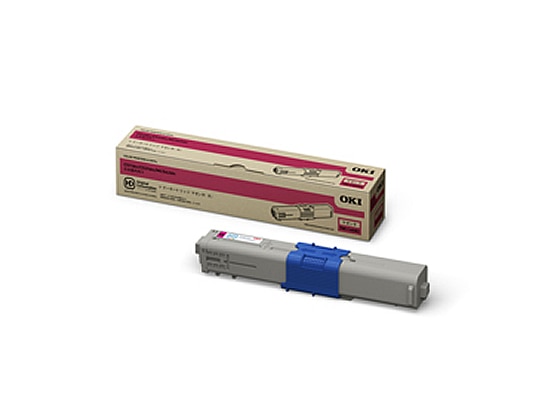 OKI 大容量トナーカートリッジ マゼンタ TNR-C4KM2 1個(ご注文単位1個)【直送品】
