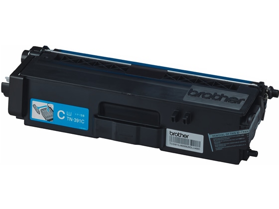 ブラザー トナーカートリッジ(シアン) TN-391C 1個（ご注文単位1個)【直送品】