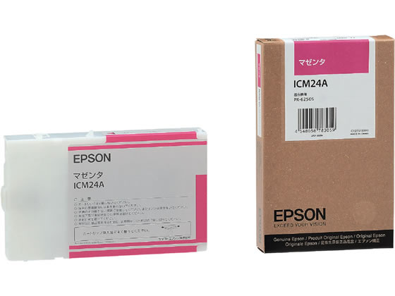 エプソン ICM24A マゼンタ 1個(ご注文単位1個)【直送品】