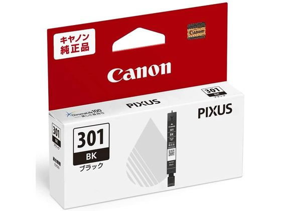 CANON インクタンク BCI-301BK ブラック BCI-301BK 5127C001 1個(ご注文単位1個)【直送品】