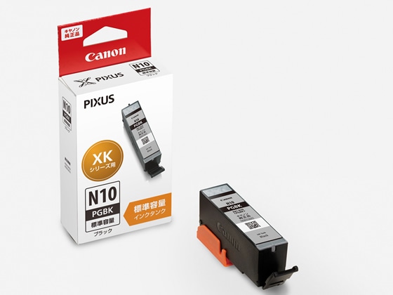 CANON インクタンク ブラック XKI-N10PGBK 2022C001 1個(ご注文単位1個)【直送品】