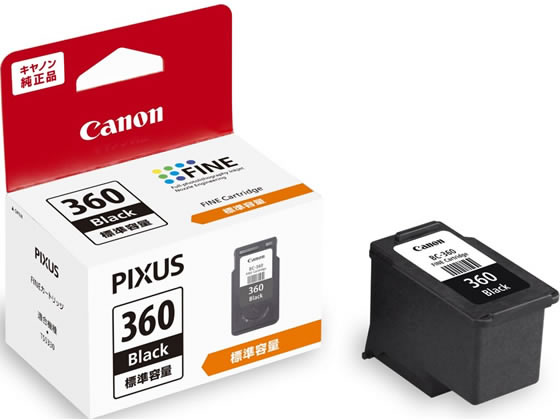 キヤノン FINEカートリッジ BC-360 ブラック 3709C001 1個(ご注文単位1個)【直送品】