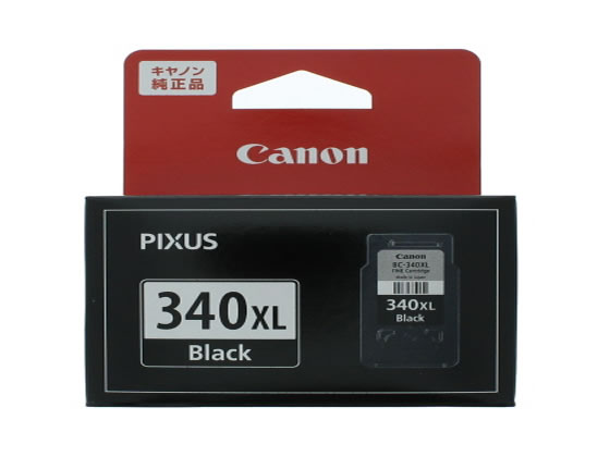 キヤノン FINEカートリッジブラック(大容量) BC-340XL 5211B001 1個(ご注文単位1個)【直送品】