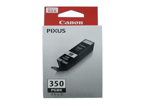 キヤノン インクタンクBCI-350PGBK(標準) ブラック 6495B001 1個(ご注文単位1個)【直送品】