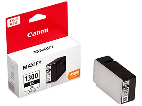 キヤノン インクタンク ブラック 大容量 PGI-1300XLBK 9181B001 1個(ご注文単位1個)【直送品】