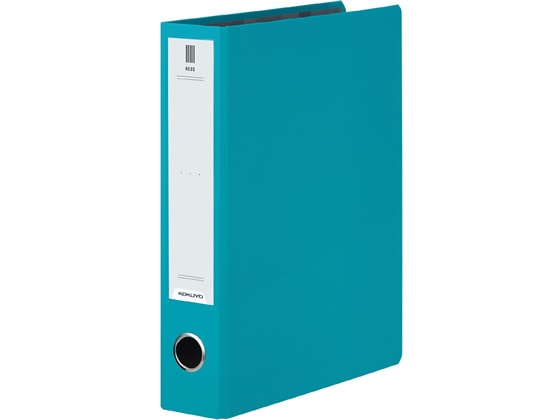 コクヨ チューブファイルNEOS A4タテ 背幅65mm ターコイズブルー 1冊(ご注文単位1冊)【直送品】