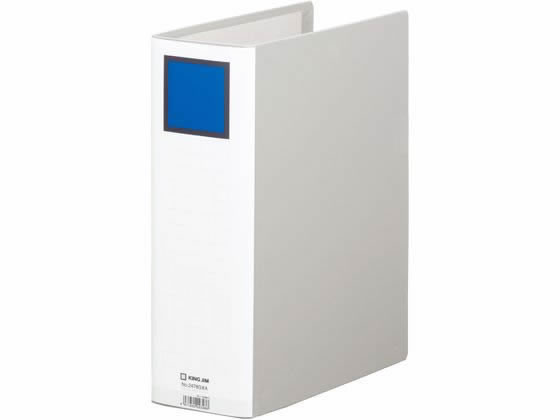 キングジム スーパードッチ脱・着イージーGX A4タテ とじ厚80 グレー 1冊（ご注文単位1冊)【直送品】