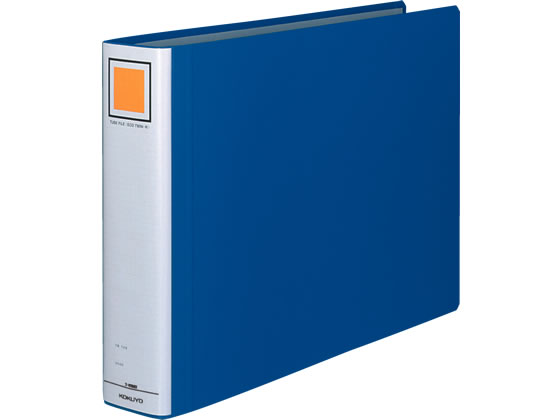 コクヨ チューブファイル〈エコツインR〉A3ヨコとじ厚60mm 青 1冊（ご注文単位1冊)【直送品】