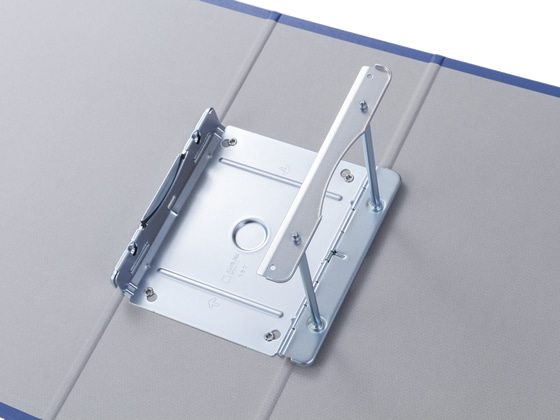 Forestway オリジナル片開きファイル A4タテとじ厚100mm青10冊 1箱（ご注文単位1箱)【直送品】