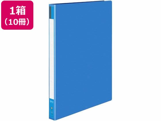 コクヨ リングファイル B4タテ 背幅30mm 青 10冊 フ-424B 1箱(ご注文単位1箱)【直送品】