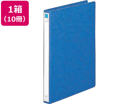 リヒトラブ リングファイル B4タテ 背幅35mm 藍 10冊 F-804 1箱(ご注文単位1箱)【直送品】
