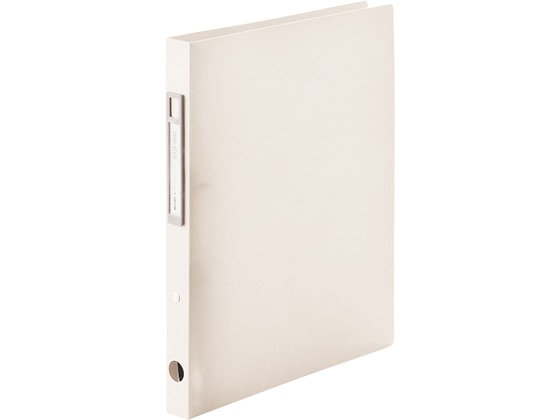 リヒトラブ リングファイル〈ツイストリング〉A4タテ 背幅27mm ホワイト 1冊（ご注文単位1冊)【直送品】