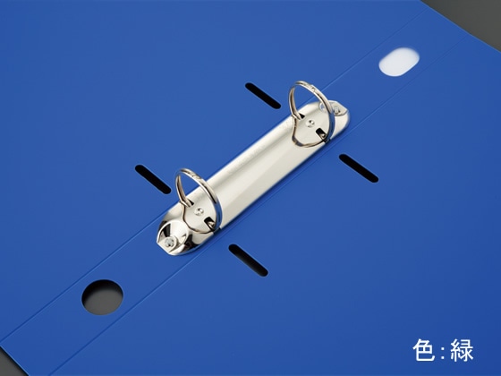 コクヨ リングファイル〈スリムスタイル〉 A4タテ 背幅33mm 緑 1冊（ご注文単位1冊)【直送品】