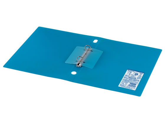 コクヨ リングファイル〈スリムスタイル〉クリアカラー A4タテ 背幅27mm ピンク 1冊（ご注文単位1冊)【直送品】