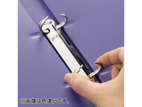 リヒトラブ リングファイル(カドロック&ツイストリング)A4タテ 背幅36mm 黒 1冊（ご注文単位1冊)【直送品】