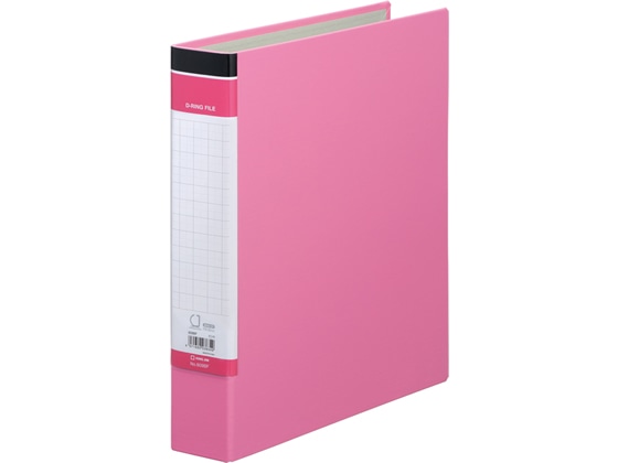 キングジム DリングファイルBF A4タテ とじ厚35mm ピンク 609BFヒン 1冊(ご注文単位1冊)【直送品】