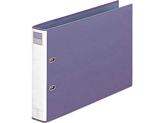 リヒトラブ D型リングファイル B4ヨコ 背幅51mm ブルーバイオレット 1冊(ご注文単位1冊)【直送品】