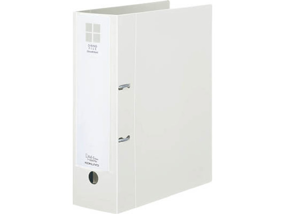コクヨ Dリングファイル[スムーススタイル] A4タテとじ厚70mmオフホワイト 1冊（ご注文単位1冊)【直送品】