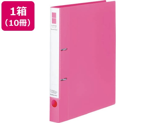 コクヨ Dリングファイル[スムーススタイル] A4タテとじ厚20mmピンク10冊 1箱（ご注文単位1箱)【直送品】