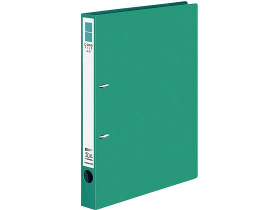 コクヨ Dリングファイル〈ER〉A4タテ とじ厚20mm 緑 フ-UDR420G 1冊（ご注文単位1冊)【直送品】