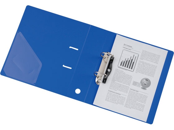 リヒトラブ D型リングファイル A4タテ 背幅74mm 黄緑 10冊 1箱（ご注文単位1箱)【直送品】