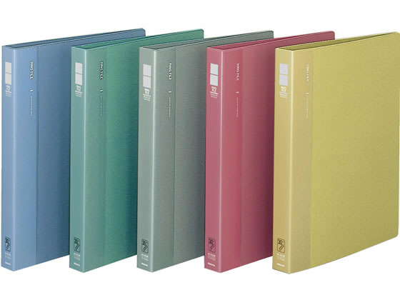 コクヨ リングファイル〈30穴〉背幅33mm A4タテ グレー フ-F470M 1冊(ご注文単位1冊)【直送品】