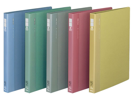 コクヨ リングファイル〈30穴〉背幅27mm A4タテ 緑 10冊 1箱（ご注文単位1箱)【直送品】