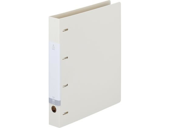 リヒトラブ リクエスト D型リングファイル A4タテ 背幅41mm 白 1冊（ご注文単位1冊)【直送品】