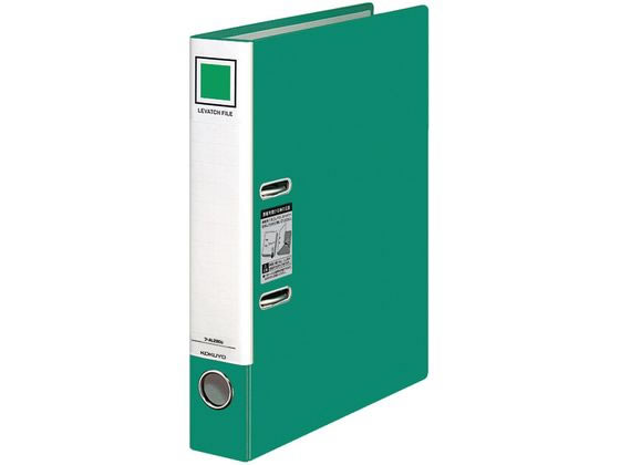 コクヨ レバッチファイル A4 とじ厚28 緑 1冊（ご注文単位1冊)【直送品】